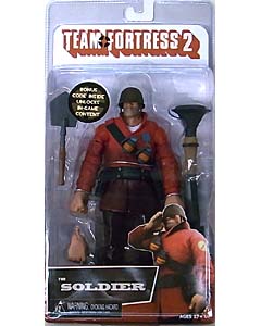 NECA PLAYER SELECT TEAM FORTRESS 2 DX 7インチアクションフィギュア THE SOLDIER